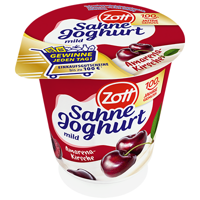 Zott Sahne Joghurt mild Classic Himbeere