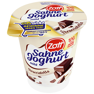 Zott Sahne Joghurt mild Classic Stracciatella